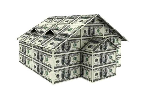 money house - house made from money