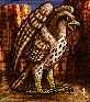 Heroes 2 - Wizard creatures: roc - Health points: 40	Attack: 7	Defense: 7	Damage: 4-8	Speed: 4 (average)	FLY	 Cost: 400 Roc. The only flying creature from Wizard, Roc proves to be a tough problem for his enemies. 2-hex-sized.