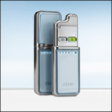 Zeno Acne Machine - This is a picture of the Zeno machine, which claims to get rid of pimples.