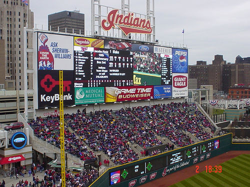 Jacobs Field - Jacobs Field, Home of the Tribe