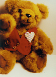 Bragi--My handmade teddy bear  - photo of a handmade teddy bear I made