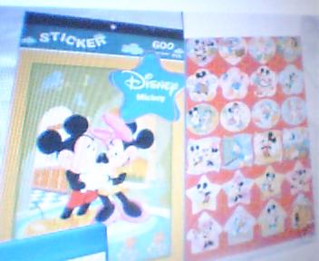 stickers collection. - mickey mouse and disney sticker collection.