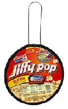 Have you ever tried Jiffy pop? You know the one th - Have you ever tried Jiffy pop? You know the one that you pop on the stove top.
