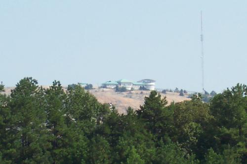 top of stone mountain - Buildings on top of stone mountain