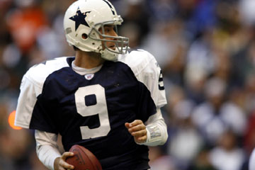 Tony Romo - Tony Romo of the Dallas Cowboys