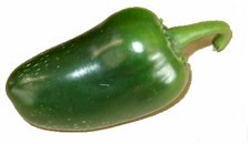 Fresh Green Jelapeno Pepper - It's very tasty and at Mexico and all latin countries they use often.