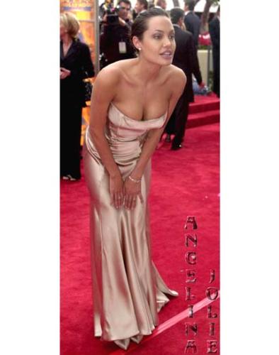 Angelina Jolie - Walking on the red carpet...