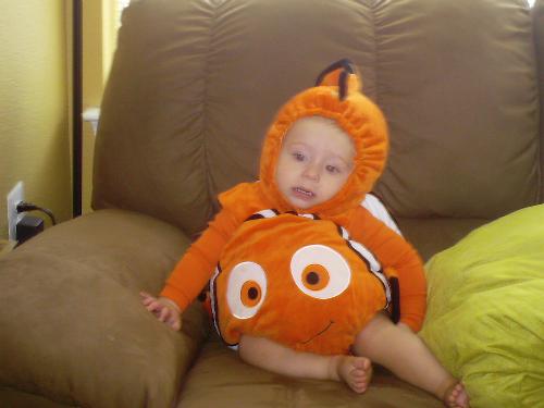 Nemo for Halloween - My nephew dressed as Nemo for Halloween
