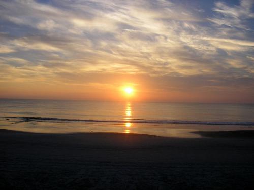 sunset - This photo was taken outside our cottage in kawasan, cebu.