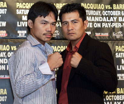 will to win: pacquiao vs barrera 2 - pacquiao vs barrera