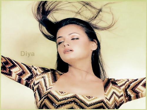 diya mirza - diya mirza's cute snap