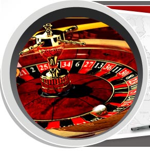 Roulette - A gambling game: the roulette