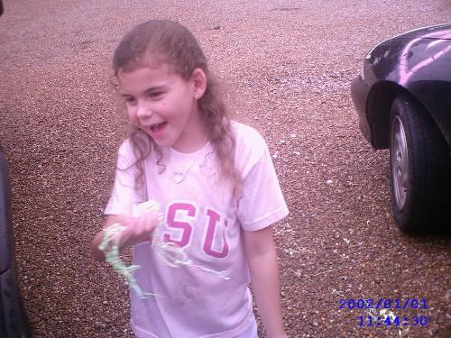 My 7 year old daughter - This is my seven year old daughter who was reprimanded for praying at school