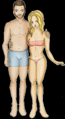 its Drawing of Britney and Kevin - wow cool