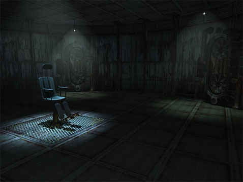 Silent Hill 5 - Snapshot of a chair in upcoming Silent Hill 5