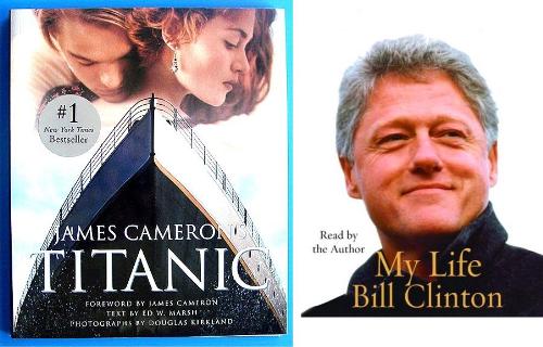 book report - Students were asked to read two books, and the rest is history.
