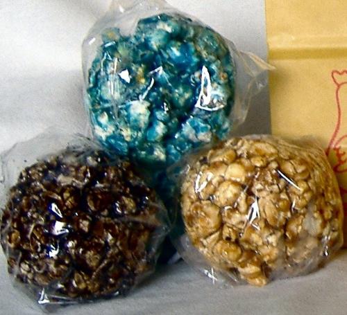 Popcorn Balls - Popcorn Balls different flavors