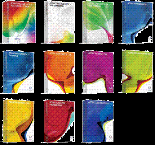 adobe creative suite 3 - adobe creative suite 3 products pictures