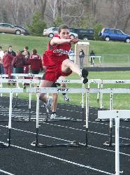 Girls hurddles - This was one of those shots that I took 20 to 30 photos of the hurddles each track meet trying to get this photo.  It takes timing and luck.