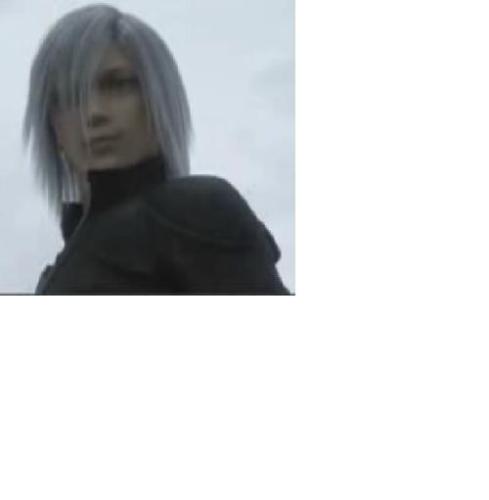 Kadaj - The scene at the beginning of the movie, after Yazoo and Loz lead cloud to him.
