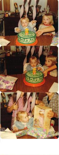Celisa's First Birthday - October 8, 1979