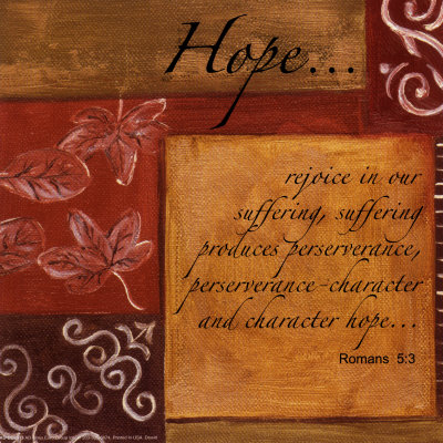 hope  - ....where does hope come from?