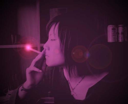 smoking woman - smoking woman A terrible thing in your life