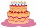 cake - happy birthday to you