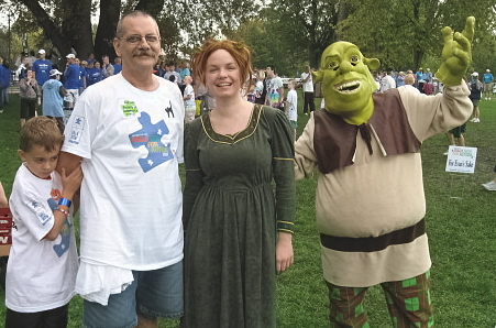 Princess Fiona & Shrek - Myself, Tyler, Shrek & Princess Fiona