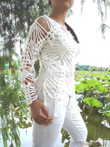 wanna do this pice of art - good pice of crochet clothes i wanna do very much in black