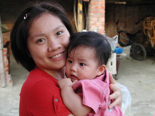 had children - mother and child