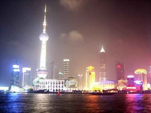 shanghai - its especially beautiful at night.