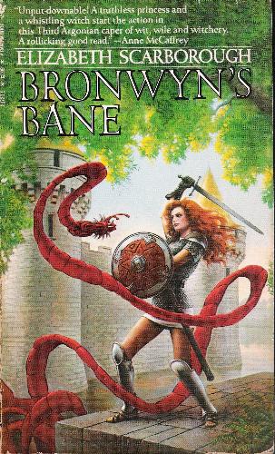 red tape - Book cover showing Bronwyn (Pyewacket?) battling the dreaded Red Tape Monster...