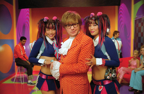 Austin powers and the twins - Austin and the twins