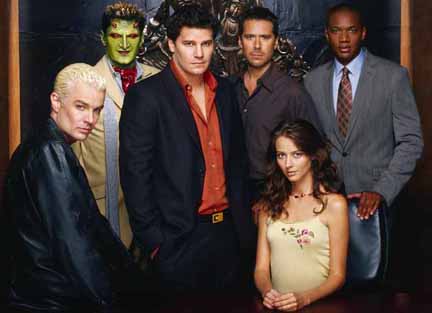 angel team - this is a team shot from the final season