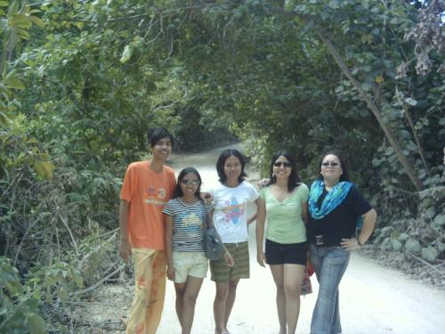 borabora pic - taken at boracay philippines going to a mountain