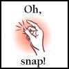 Oh snap! - Just a funny pic that I came across. It's already the perfect size for an icon.