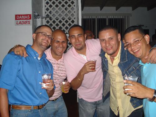 Having a Good Time!!! - These are my friends having some drinks .
