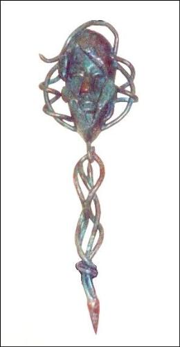 Sculpture (Bronze) - I major in Sculpture, made few pieces that are closest to my heart & soul but I have parted with most of them. This Green Lady is reminiscent of deco art, with its twirls and curls. This is one of my favorites, show me yours! :D