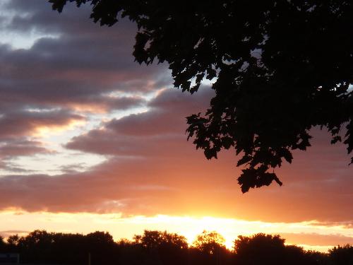 a beautiful evening sky - a beautiful sunset