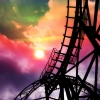 rollercoaster sunshine - life is a roller coaster but the sun shines on
