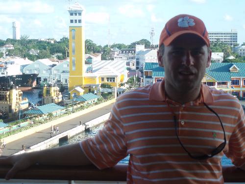 Port in Nassau on my cruise - This is Me at the Port in Nassau, Bahamas. This was a cruise in the summer of 2007.