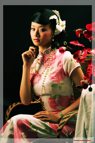 Chinese cheong sam - Cheong sam is one of the delegate of china,I like it very much