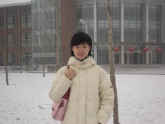 dear me -  little girl in winter, in white!pure as snow,clear and bright...