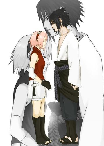 sakura x sasuke - sakura and sasuke :) i love this couple!