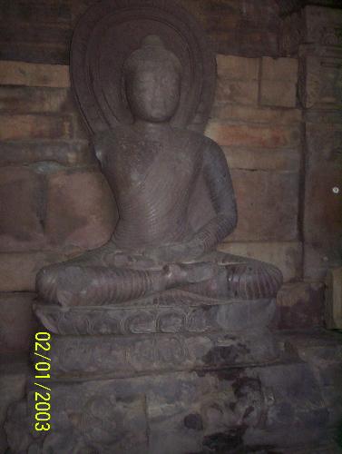 Statue of Buddha at Sanchi, MP, India - Statue of Buddha at Sanchi Stupa, MP, India