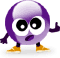 Eric the Emailcash.com.au Mascot - Eric is a grape who is the mascot of emailcash.
He is well known for tripping over power cords.