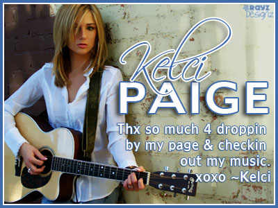 kelci paige - new country singer on myspace.