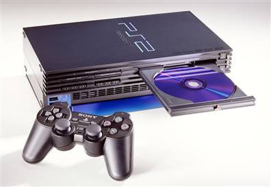 PS2 console - the most played gaming console on planet earth.
