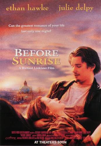 Before Sunrise - The cover from the movie.